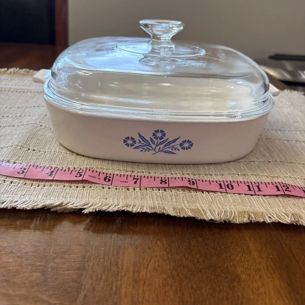 Corning Ware Blue Cornflower Vintage Pyroflam 10